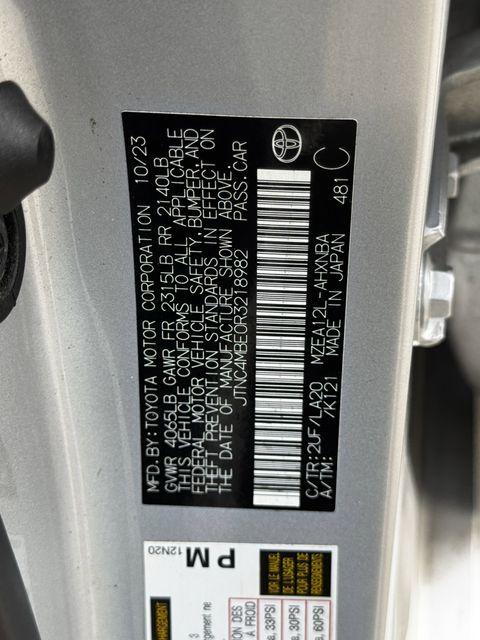 2024 Toyota Corolla Hatchback XSE Silver at North Houston Mitsubishi