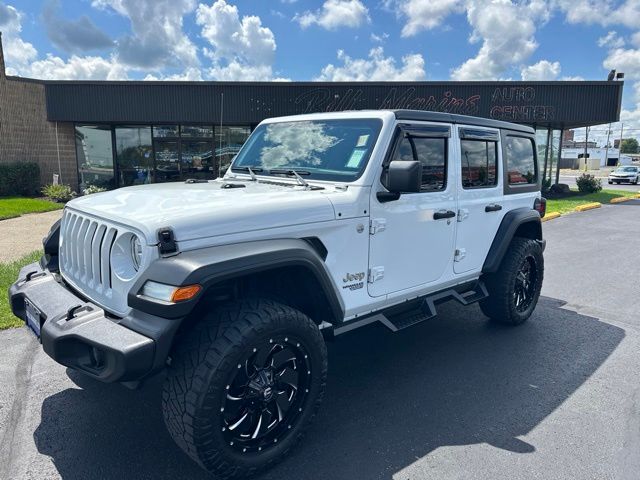 Bright White Clearcoat 2018 Jeep Wrangler SUV / Crossover Four-Wheel Drive 8-Speed Automatic