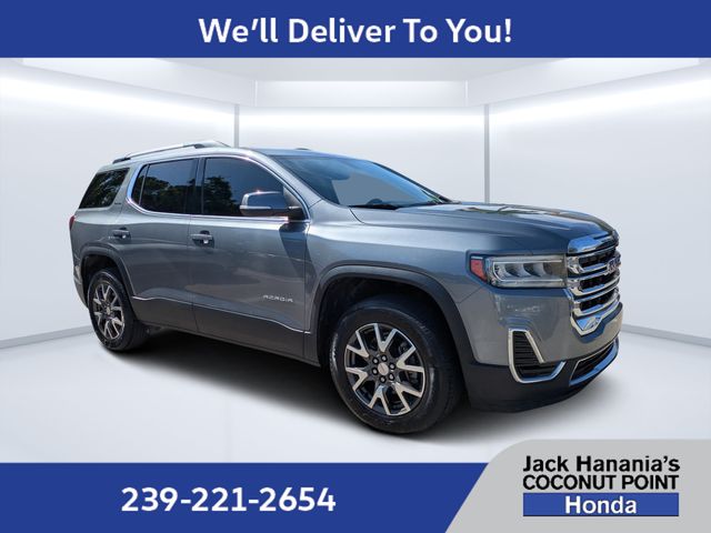 Gray (Satin Steel Metallic) 2020 GMC Acadia SUV / Crossover Front-Wheel Drive 9-Speed Automatic