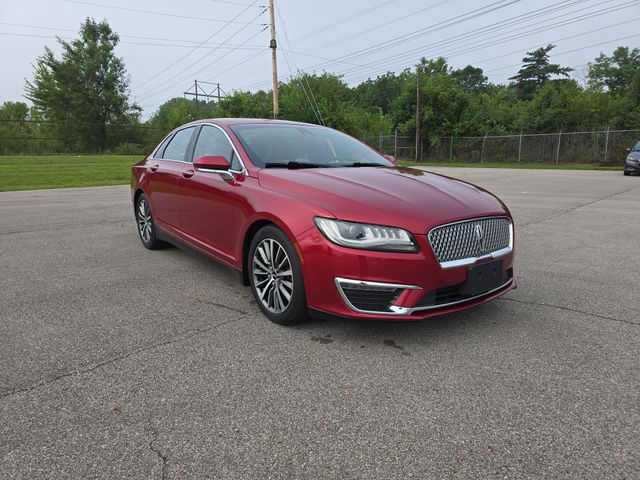 Ruby Red Metallic 2017 Lincoln MKZ Sedan Front-Wheel Drive 6-Speed Automatic