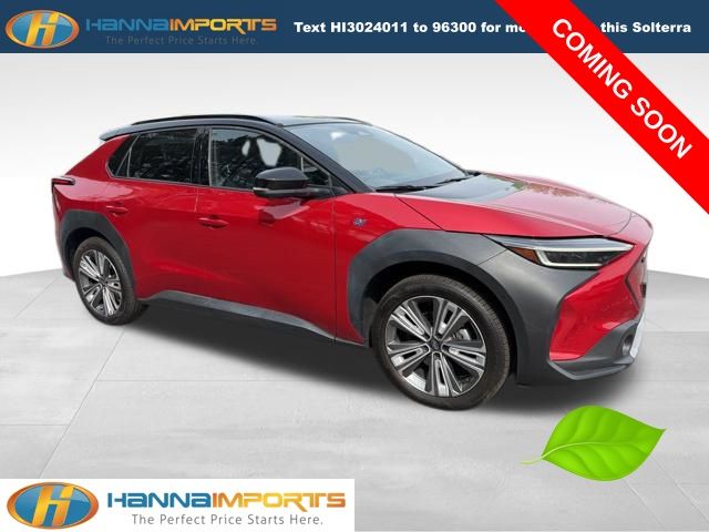 Elemental Red Pearl 2-Tone 2023 Subaru Solterra Touring AWD SUV / Crossover All-Wheel Drive 1-Speed Automatic