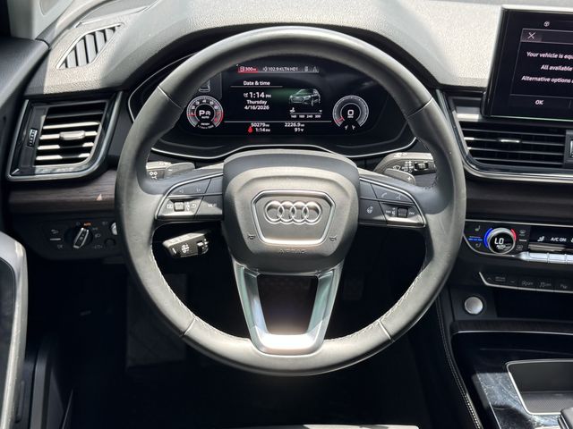 2023 Audi Q5 45 S line Prestige White at Genesis of Spring