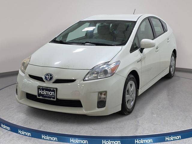 White 2010 Toyota Prius Hatchback Front-Wheel Drive Continuously Variable Transmission