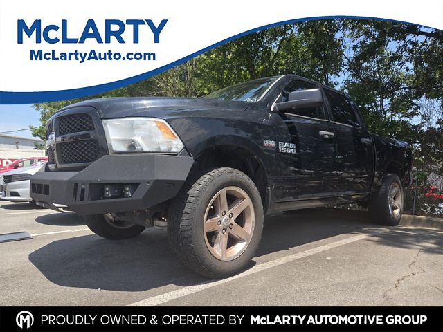 Black Clearcoat 2014 RAM 1500 Pickup Truck Four-Wheel Drive 8-Speed Automatic