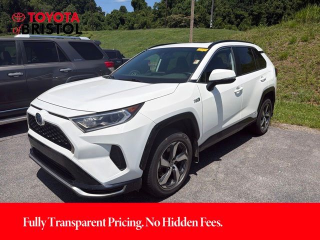 White 2021 Toyota RAV4 Prime SUV / Crossover All-Wheel Drive Continuously Variable Transmission