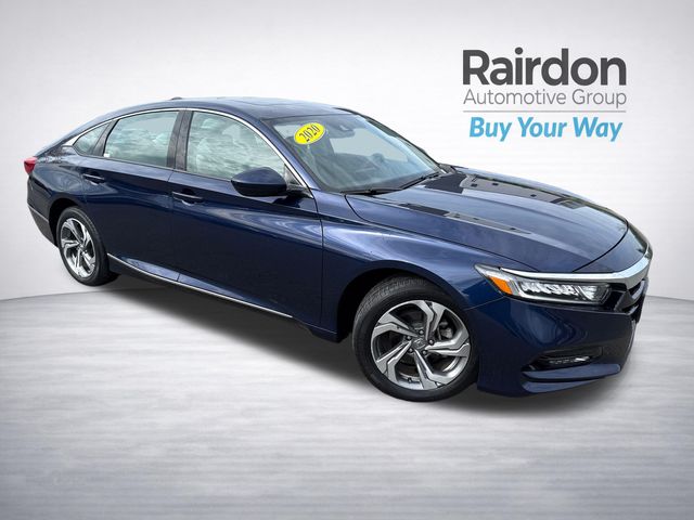 Black (Obsidian Blue Pearl) 2020 Honda Accord 1.5T EX FWD Sedan Front-Wheel Drive Continuously Variable Transmission