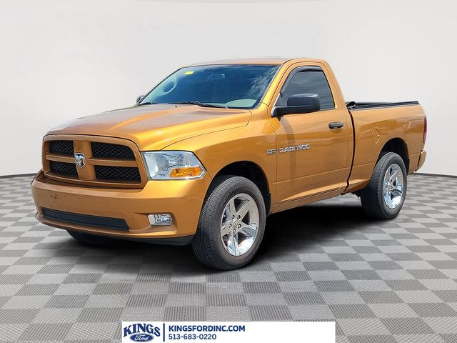 Tequila Sunrise Pearlcoat 2012 RAM 1500 Pickup Truck Four-Wheel Drive 6-Speed Automatic