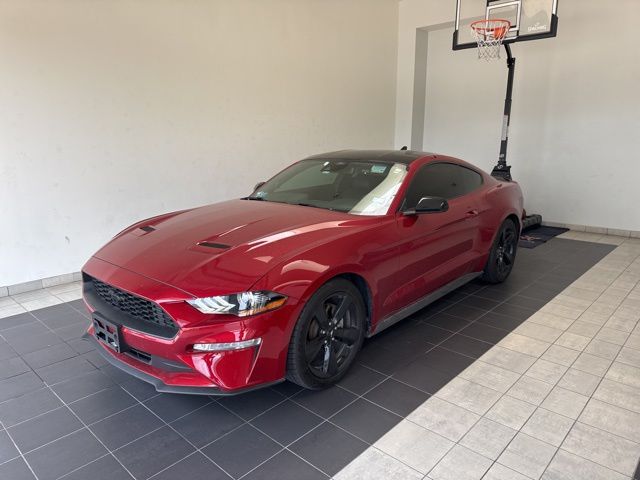 Red Metallic 2021 Ford Mustang EcoBoost Premium Coupe RWD Coupe Rear-Wheel Drive Automatic