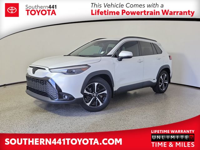 White (Wind Chill Pearl) 2024 Toyota Corolla Cross Hybrid SUV / Crossover All-Wheel Drive Continuously Variable Transmission