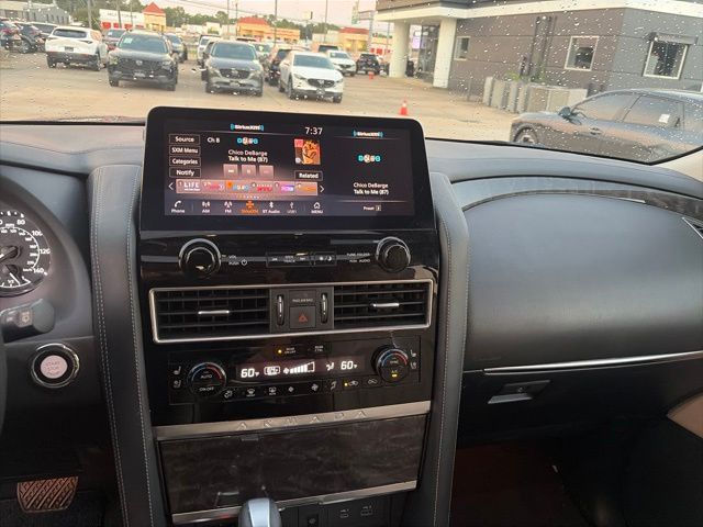 2021 Nissan Armada Platinum Red at Shottenkirk Kia Fort Bend