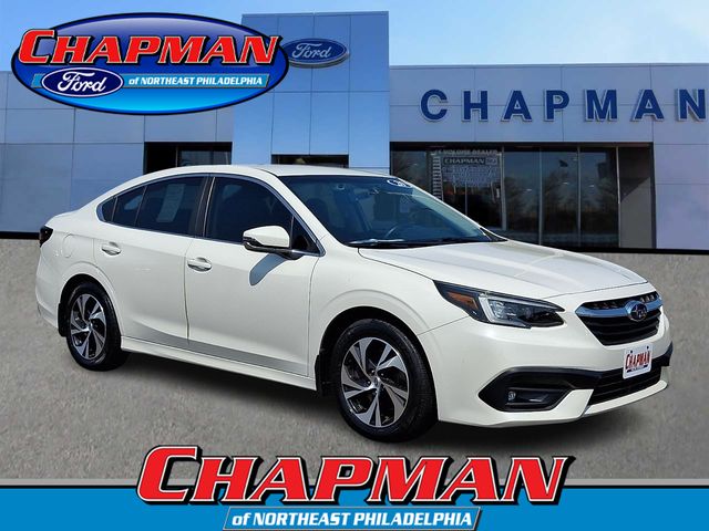 Crystal White Pearl 2020 Subaru Legacy Sedan All-Wheel Drive Continuously Variable Transmission