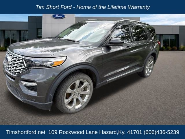 Gray (Magnetic) 2020 Ford Explorer SUV / Crossover All-Wheel Drive Automatic