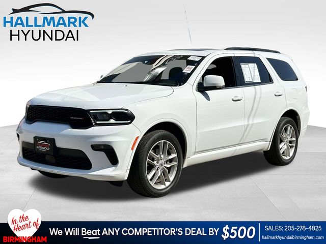 White Knuckle Clearcoat 2022 Dodge Durango GT Plus AWD SUV / Crossover All-Wheel Drive 8-Speed Automatic