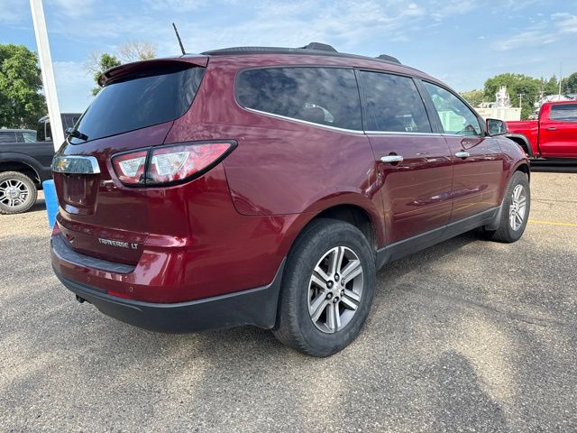 2016 Siren Red Tintcoat Chevrolet Traverse LT AWD SUV
