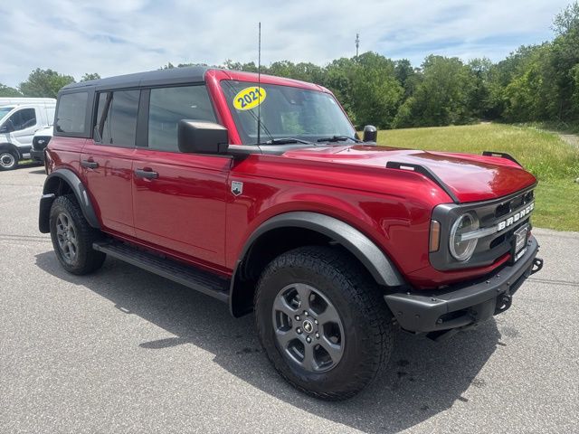 Rapid Red Metallic Tinted Clearcoat 2021 Ford Bronco Big Bend 4-Door 4WD SUV / Crossover Four-Wheel Drive Automatic