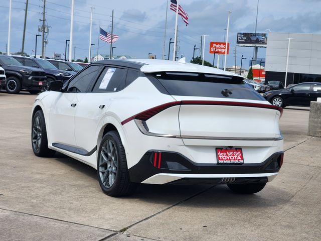 2023 Kia EV6 GT White at DeMontrond Automotive Group