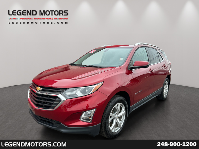 Cajun Red Tintcoat 2018 Chevrolet Equinox SUV / Crossover Four-Wheel Drive 9-Speed Automatic Overdrive