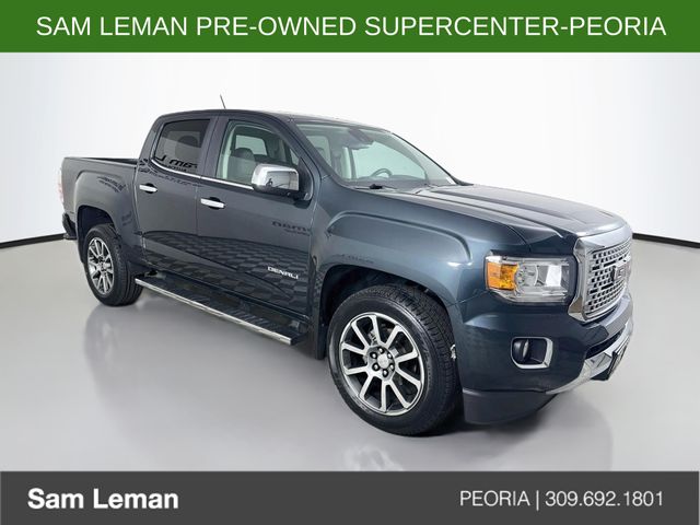 Dark Slate Metallic 2018 GMC Canyon Pickup Truck Four-Wheel Drive 8-Speed Automatic