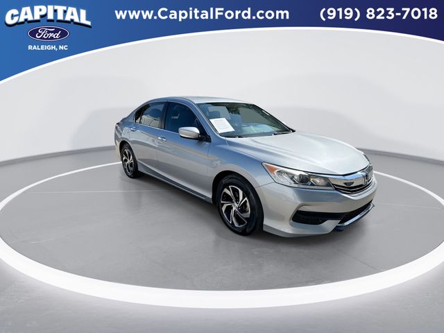 Used 2016 Honda Accord LX with VIN 1HGCR2F37GA176209 for sale in Raleigh, NC