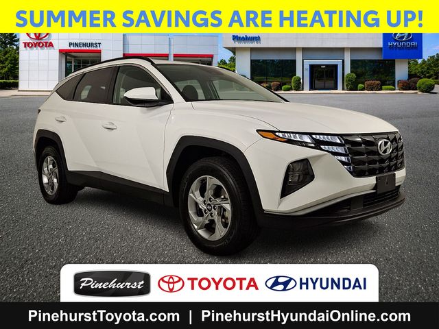 White 2024 Hyundai Tucson SUV / Crossover All-Wheel Drive 8-Speed Automatic