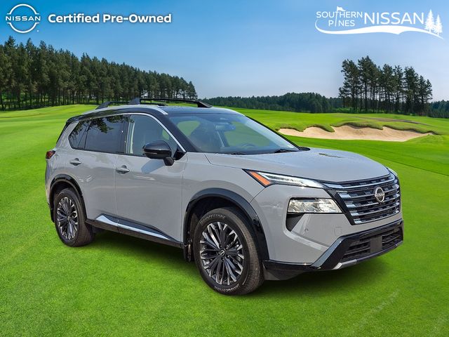 Boulder Gray/Super Black 2026 Nissan Rogue SUV / Crossover All-Wheel Drive Continuously Variable Transmission