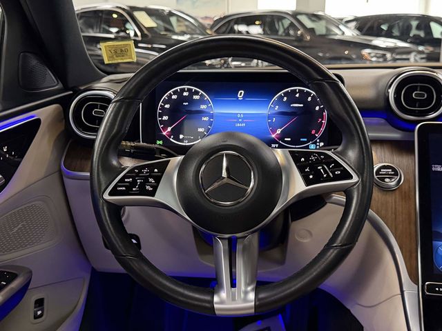used 2023 Mercedes-Benz C-Class car, priced at $37,991