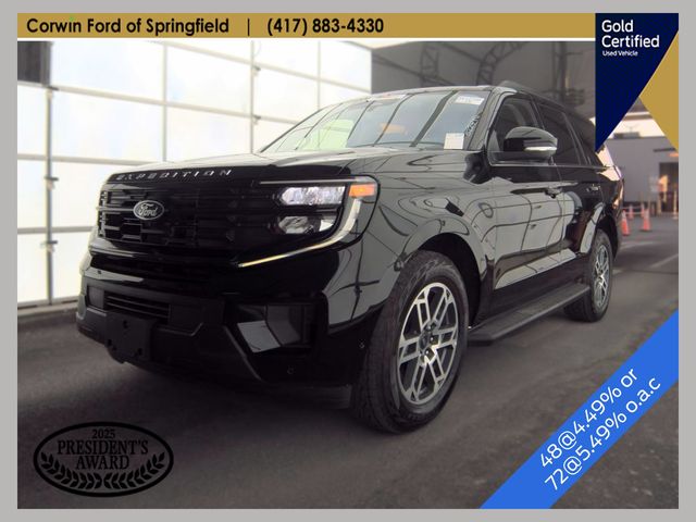 Black Metallic 2025 Ford Expedition SUV / Crossover Four-Wheel Drive Automatic