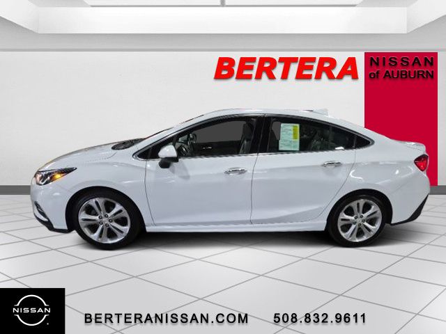 Summit White 2016 Chevrolet Cruze Premier Sedan FWD Sedan Front-Wheel Drive 6-Speed Automatic