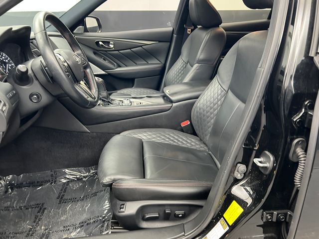 2022 Midnight Black Infiniti Q50 Red Sport 400 RWD Sedan