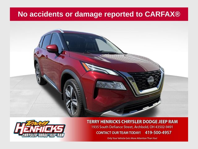 Red (Scarlet Ember Tintcoat) 2022 Nissan Rogue SUV / Crossover All-Wheel Drive Continuously Variable Transmission