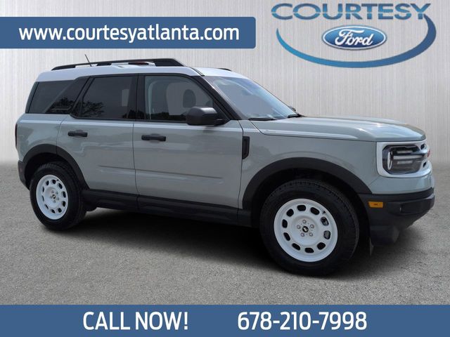 Cactus Gray 2024 Ford Bronco Sport Heritage AWD SUV / Crossover All-Wheel Drive 8-Speed Automatic