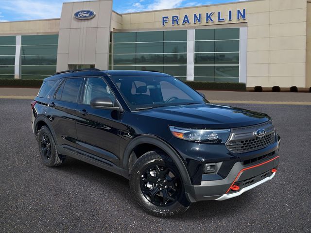 Agate Black Metallic 2023 Ford Explorer SUV / Crossover All-Wheel Drive Automatic