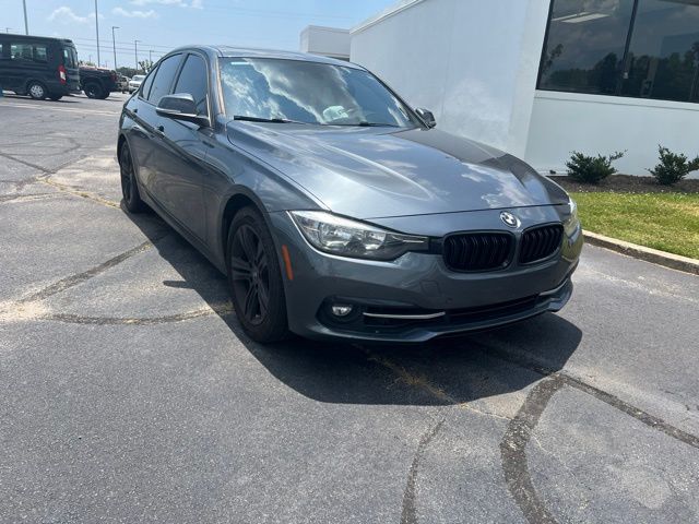 Mineral Gray Metallic 2016 BMW 3 Series Sedan Rear-Wheel Drive 8-Speed Automatic