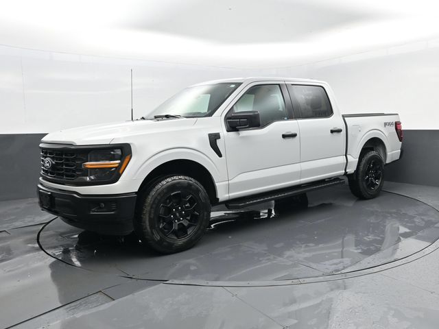 Gray 2024 Ford F-150 Pickup Truck Four-Wheel Drive Automatic