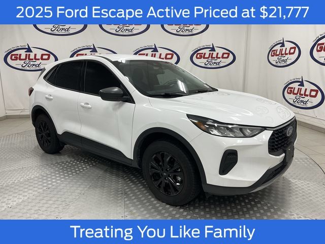 Oxford White 2025 Ford Escape SUV / Crossover All-Wheel Drive 8-Speed Automatic