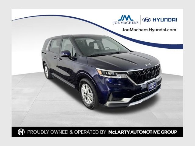 Deep Chroma Blue 2023 Kia Carnival Minivan Front-Wheel Drive 8-Speed Automatic