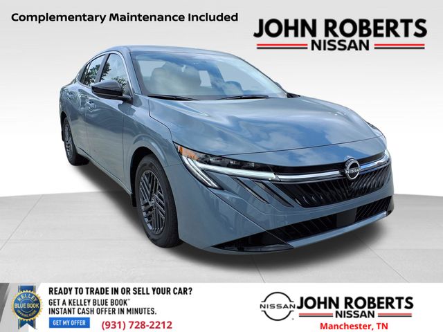 Atlantic Gray Metallic 2026 Nissan Sentra Sedan Front-Wheel Drive Continuously Variable Transmission