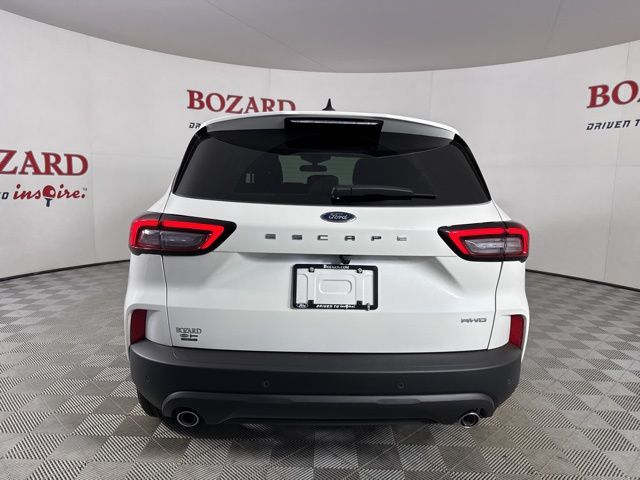 2025 Star White Metallic Tri-Coat Ford Escape ST-Line Select AWD SUV