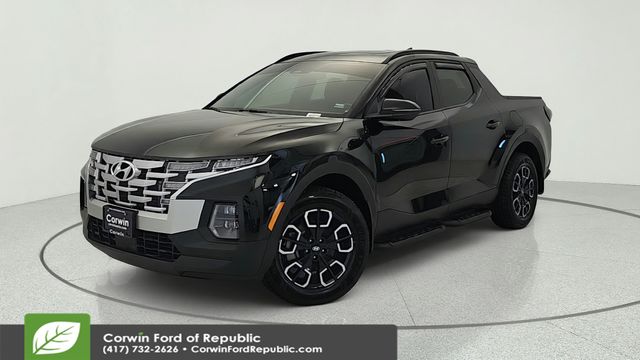Phantom Black 2023 Hyundai Santa Cruz Pickup Truck All-Wheel Drive Automatic