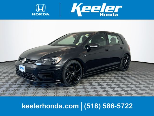 Deep Black Pearl Metallic 2018 Volkswagen Golf R 4-Door AWD Hatchback All-Wheel Drive 7-Speed Dual Clutch