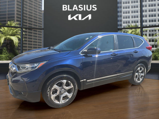 Black (Obsidian Blue Pearl) 2019 Honda CR-V EX AWD SUV / Crossover All-Wheel Drive Continuously Variable Transmission