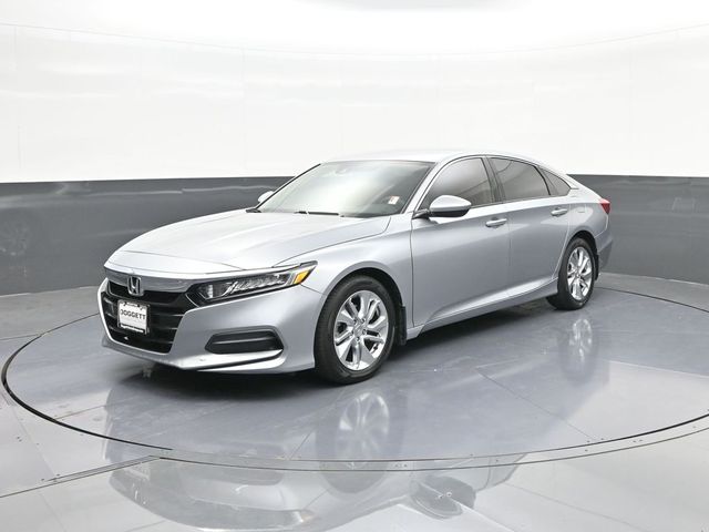 Silver 2018 Honda Accord Sedan Front-Wheel Drive Continuously Variable Transmission