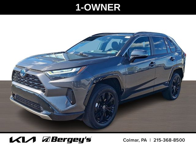 Magnetic Gray Metallic 2022 Toyota RAV4 Hybrid SUV / Crossover All-Wheel Drive Continuously Variable Transmission