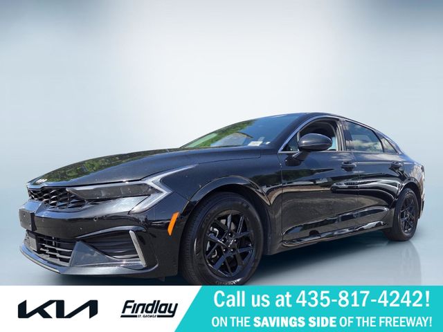 Aurora Black Pearl 2025 Kia K5 LXS FWD Sedan Front-Wheel Drive 8-Speed Automatic