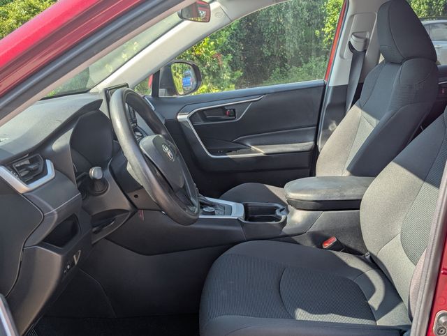 2021 Toyota RAV4 Hybrid LE Red at North Houston Mitsubishi
