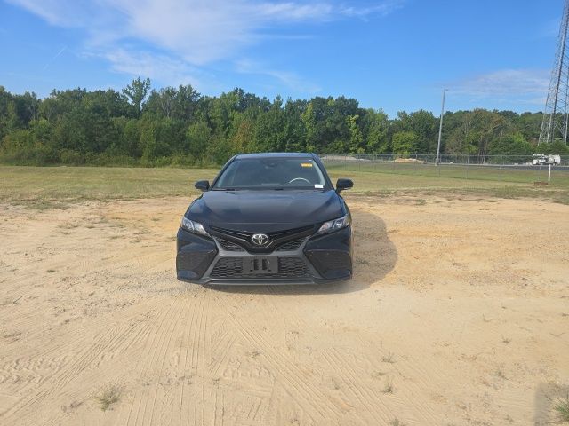 Used 2022 Midnight Black Metallic Toyota SE image 7