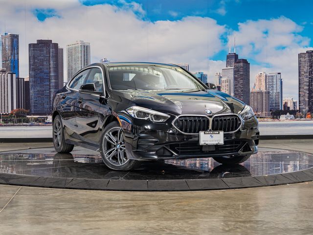 Jet Black 2022 BMW 2 Series Sedan All-Wheel Drive 8-Speed Automatic