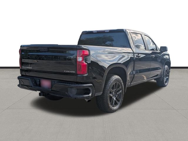 2025 Chevrolet Silverado 1500 Custom Black at DeMontrond Gulf Freeway