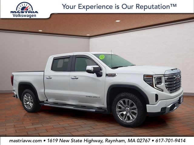 White Frost Tricoat 2023 GMC Sierra 1500 Pickup Truck Four-Wheel Drive Automatic