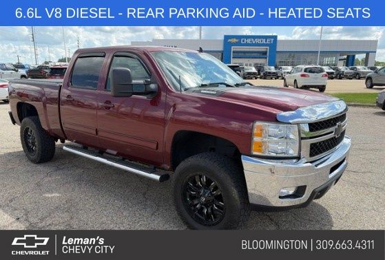 Red (Deep Ruby Metallic) 2013 Chevrolet Silverado 2500HD Pickup Truck Four-Wheel Drive 6-Speed Automatic